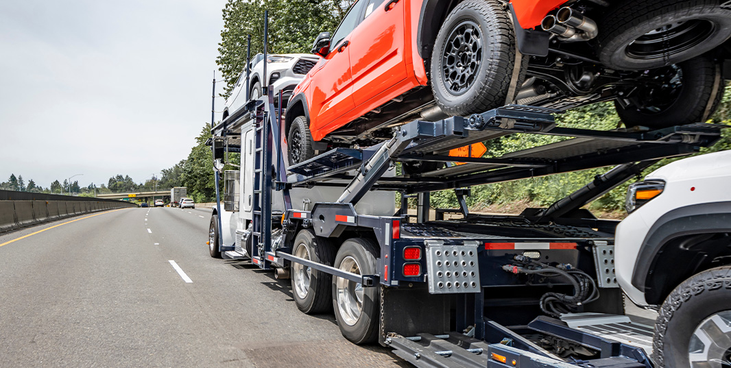 car hauler semi